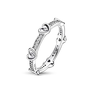 fragrance ring / heart (white) 21号　【ENO】 NEW 100% Authentic PANDORA Eternal Love Radiant Sparkling